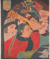 Budai Nagy Antal sorozat - Kolozsvári kirohanás  Méret: 47x33 Anyag: papír Készítés éve: ismeretlen